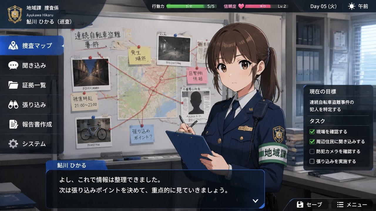 极道无赖EX 女警鮎川光 故事片段 实机截图 5