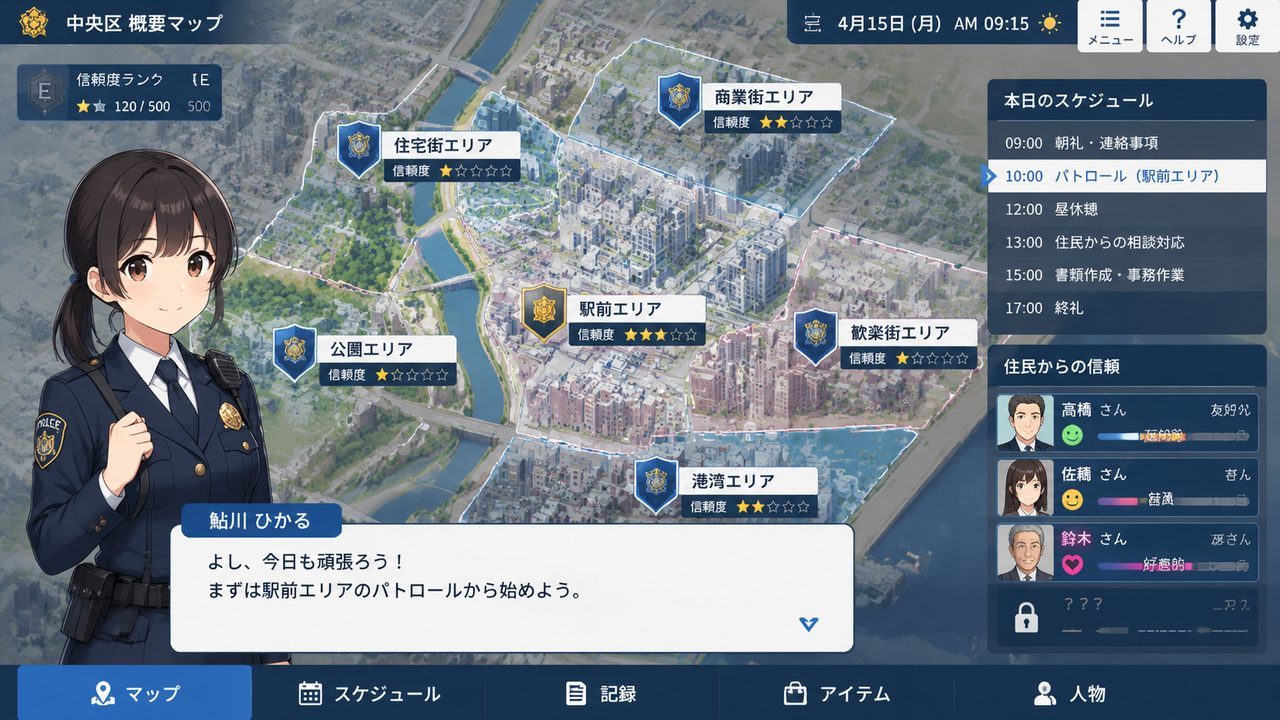 极道无赖EX 女警鮎川光 剧情互动 场景图 6